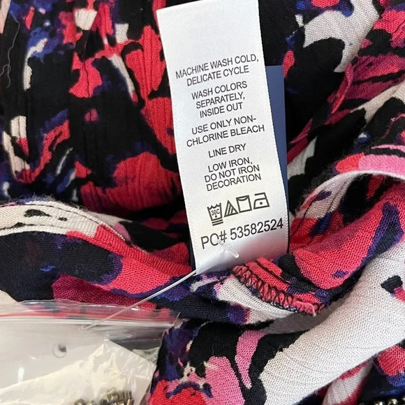 Swimsuits For All | Kaftan Cover Up Beaded Neckline Floral - Picture 7 of 8